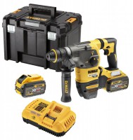 Dewalt DCH334X2 54V XR FLEXVOLT Brushless SDS+ Hammer Drill 2 x 54v  9.0Ah/3.0Ah  Batteries And Fast Charger & Quick Cha £719.00